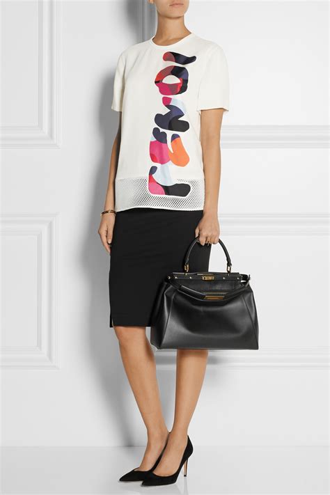 medium peekaboo fendi|Fendi large peekaboo tote.